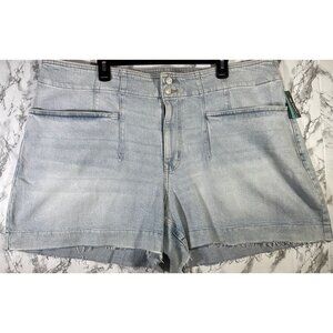 M Jeans by Maurices Womens 5" A-Line Short Curvy Fit 24W High Rise Comfort Stret